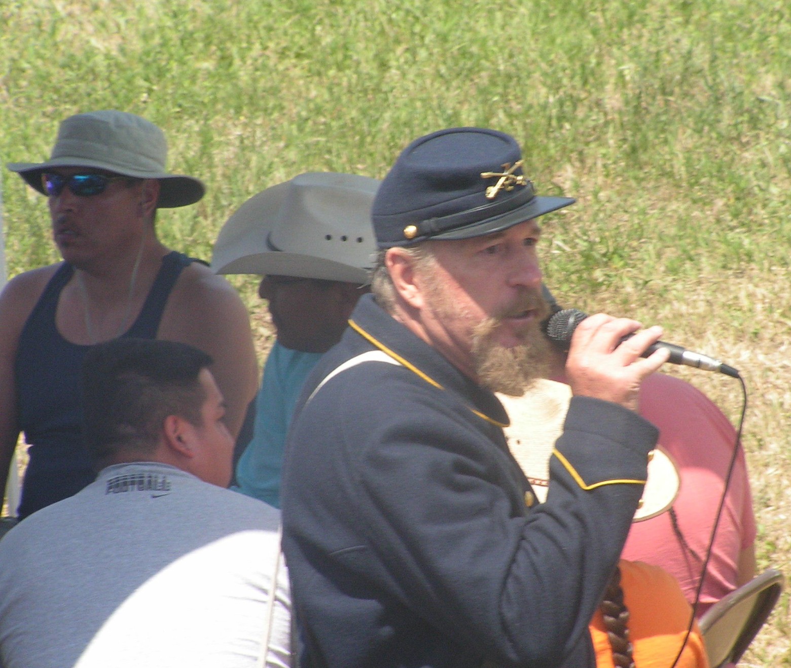 Speaking to the public about the Cavalry and Custer's movement from Ft.A Linclon to the last stand.